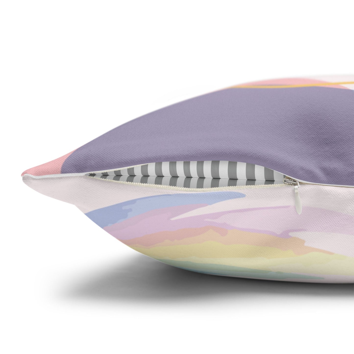 Pastel Abstract Cushion | Modern Aesthetic Throw Pillow for Living Room & Bedroom | Soft Minimalist Decor Pillow