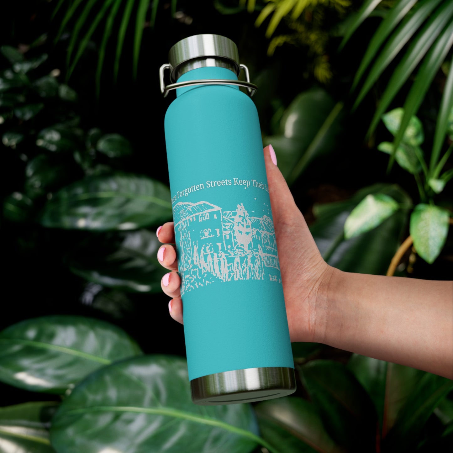 Forgotten Streets – Heritage Line Art Insulated Bottle