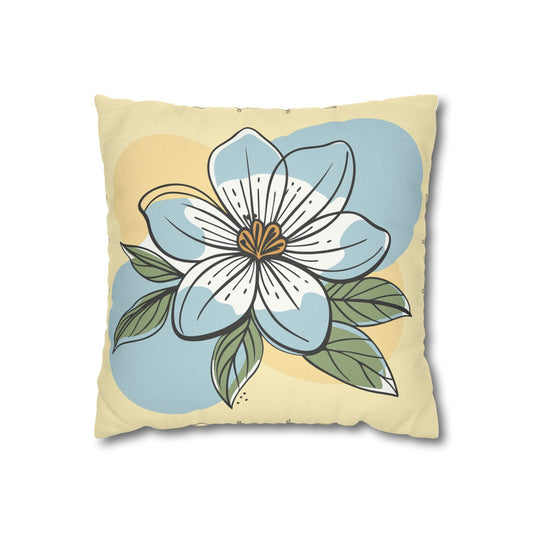 Soft Pastel Floral Cushion | Cozy Living Room & Bedroom Decor | Modern Home Styling Ideas