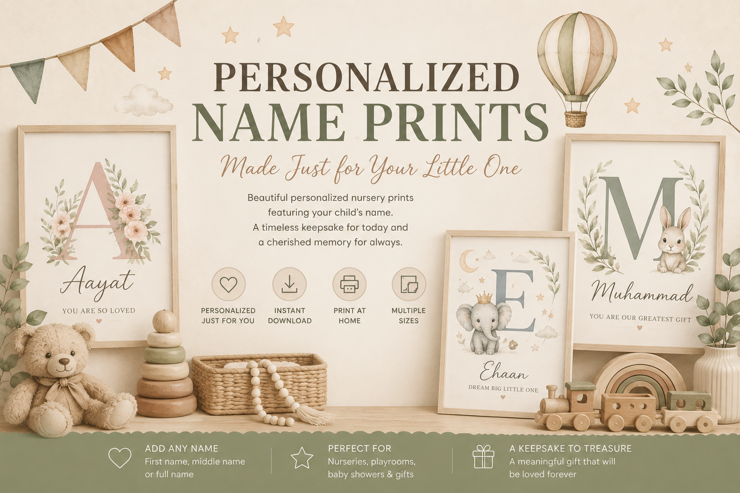 Personalised Name Prints