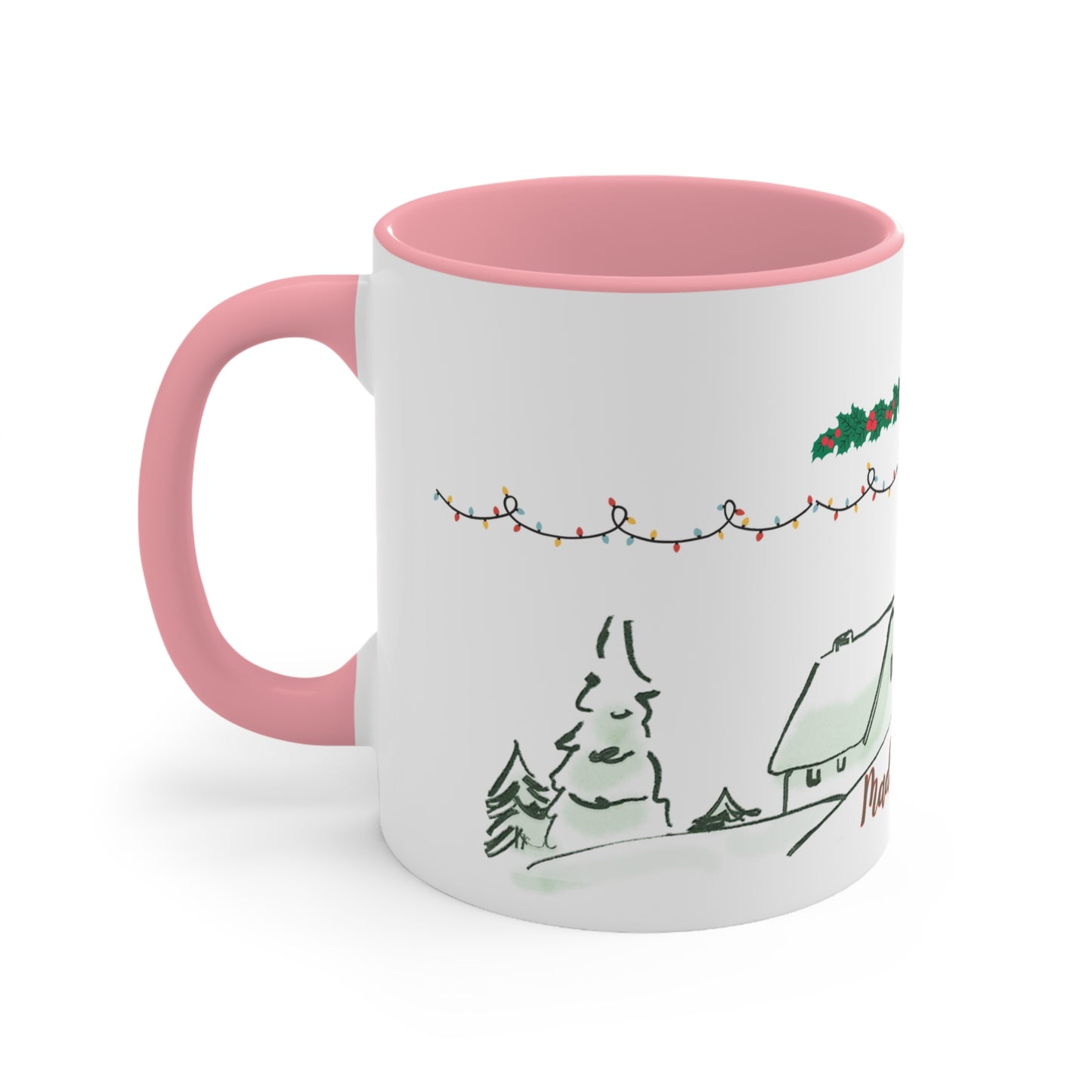 Cozy Winter Village Mug – Festive Holiday Coffee Cup for Warm Evenings & Christmas Gifting