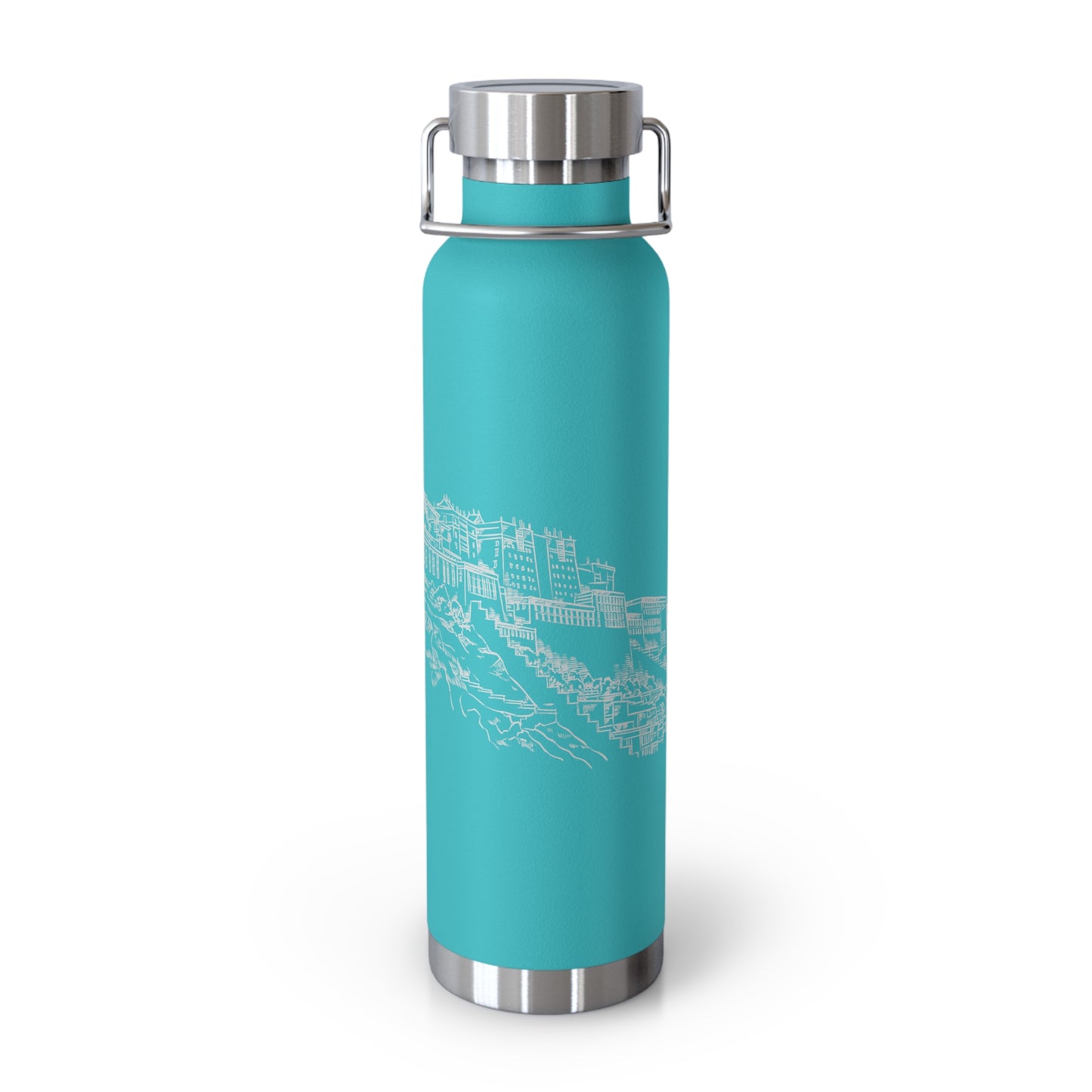 Heritage Lines Insulated Stainless Steel Water Bottle – Historic Line Art Design