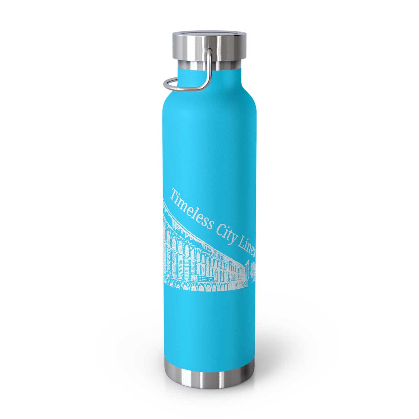 Timeless City Lines Stainless Steel Insulated Water Bottle – Travel-Friendly, Leakproof, Double-Wall Design