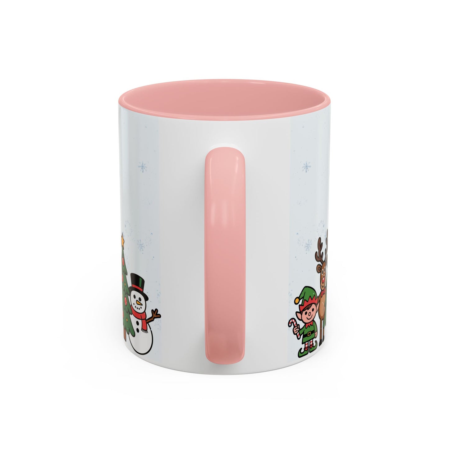 Christmas Gingerbread House Accent Coffee Mug — Festive Holiday Characters (11/15oz)