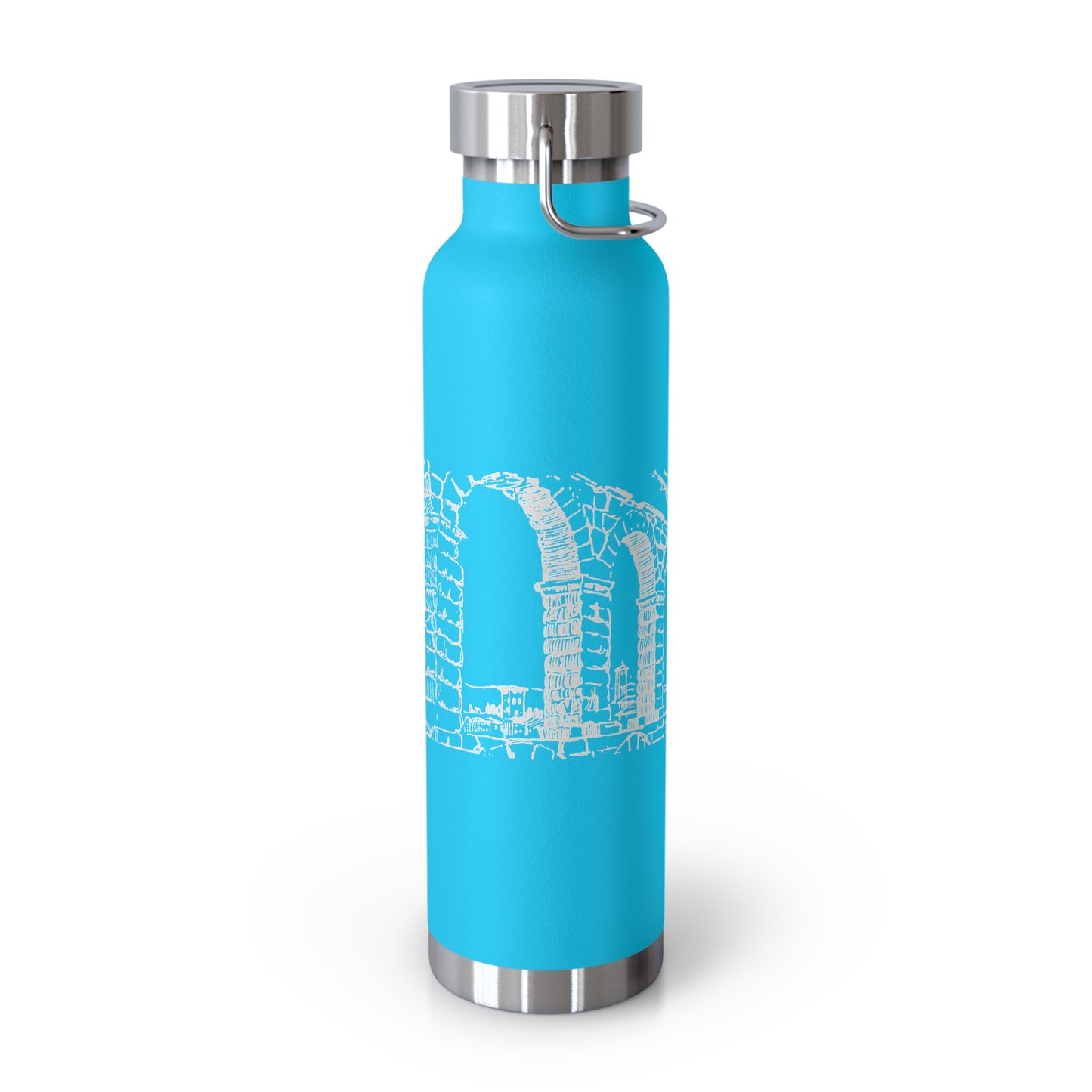 Timeless City Lines Stainless Steel Insulated Water Bottle – Travel-Friendly, Leakproof, Double-Wall Design