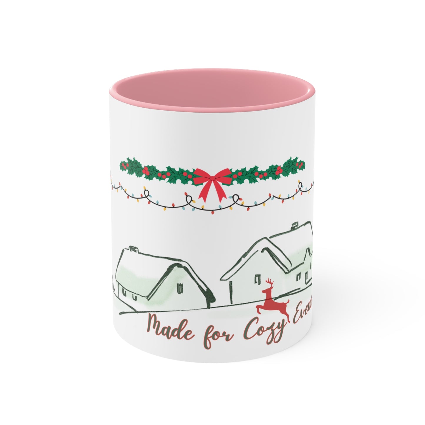 Cozy Winter Village Mug – Festive Holiday Coffee Cup for Warm Evenings & Christmas Gifting