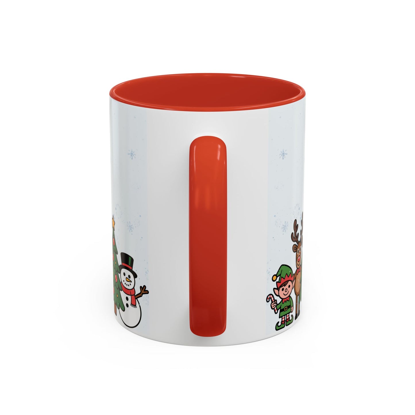 Christmas Gingerbread House Accent Coffee Mug — Festive Holiday Characters (11/15oz)