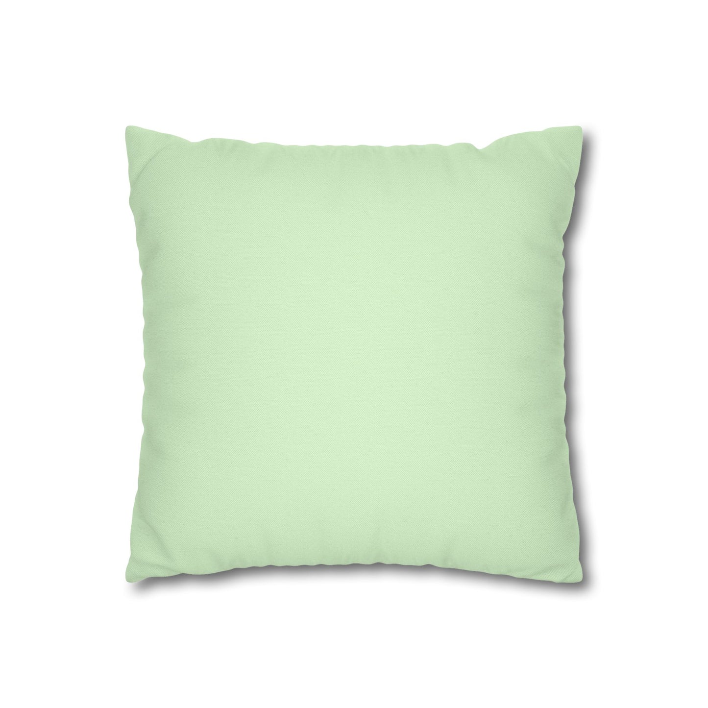 Pink Watercolour Flower Cushion | Pastel Green Floral Throw Pillow | Modern Living Room & Bedroom Decor