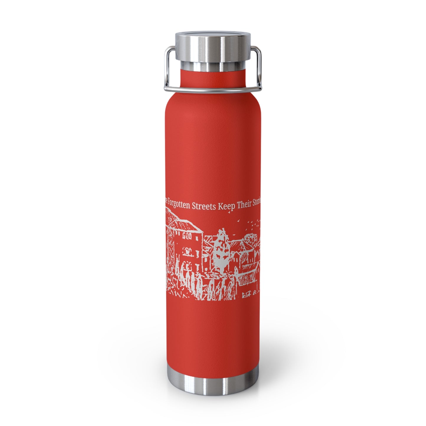 Forgotten Streets – Heritage Line Art Insulated Bottle