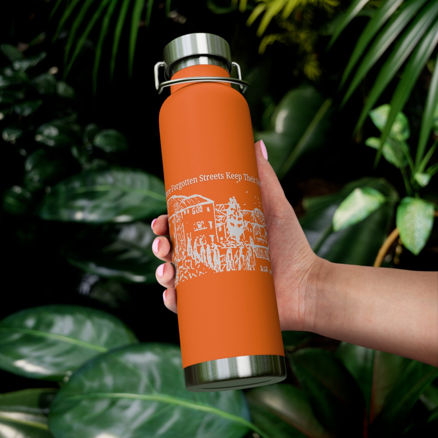 Forgotten Streets – Heritage Line Art Insulated Bottle