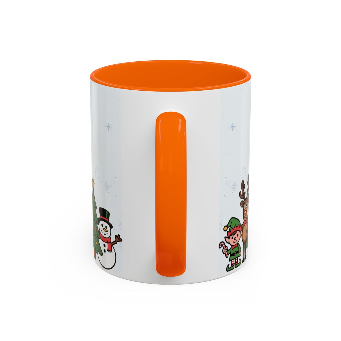 Christmas Gingerbread House Accent Coffee Mug — Festive Holiday Characters (11/15oz)