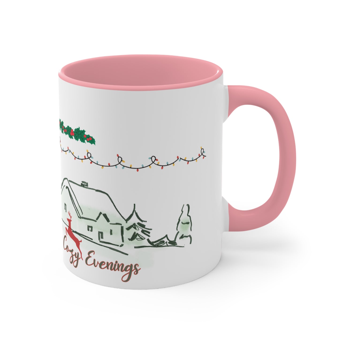 Cozy Winter Village Mug – Festive Holiday Coffee Cup for Warm Evenings & Christmas Gifting