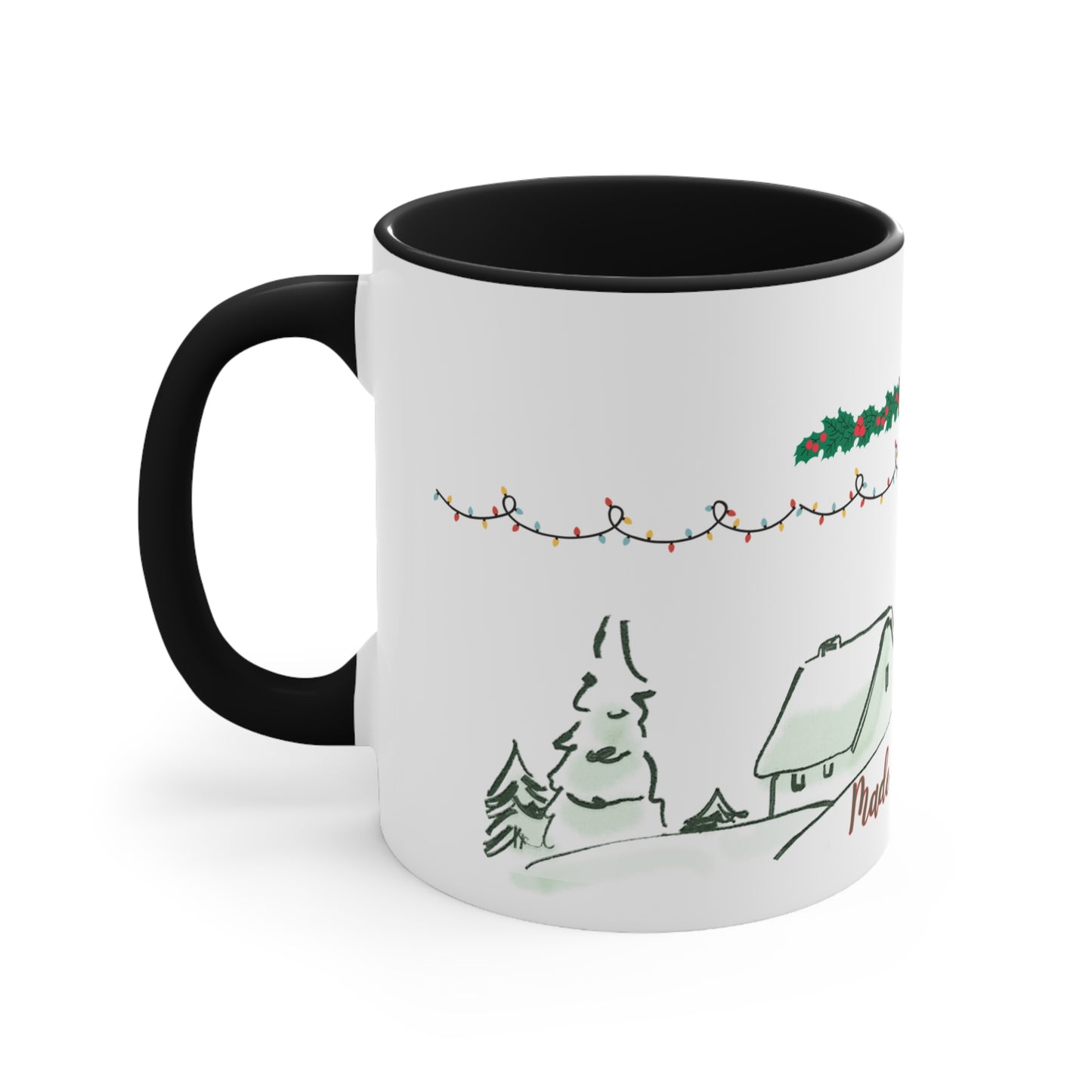 Cozy Winter Village Mug – Festive Holiday Coffee Cup for Warm Evenings & Christmas Gifting
