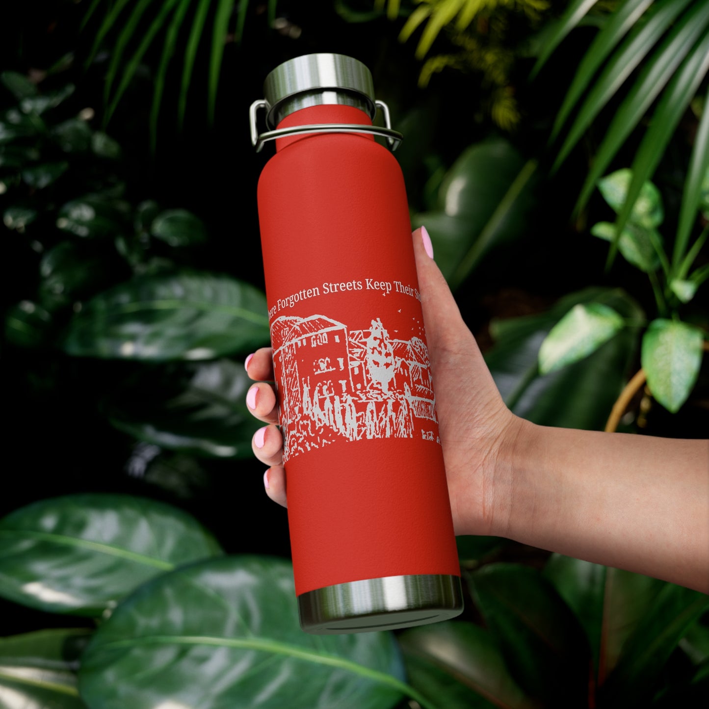 Forgotten Streets – Heritage Line Art Insulated Bottle