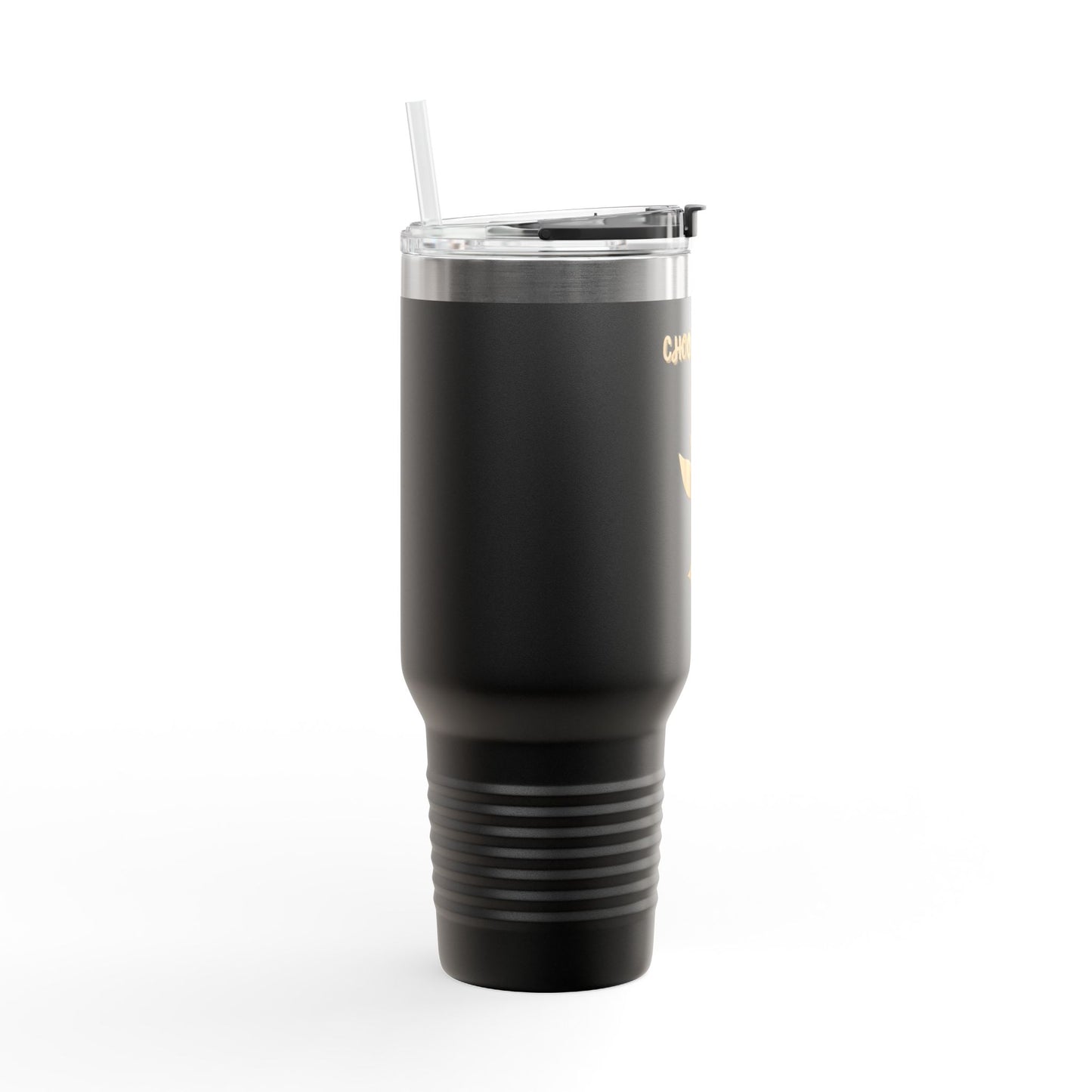 Choose Calm – Minimal Botanical Stainless Steel Tumbler (5 Colours)