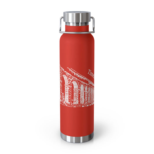 Timeless City Lines Stainless Steel Insulated Water Bottle – Travel-Friendly, Leakproof, Double-Wall Design