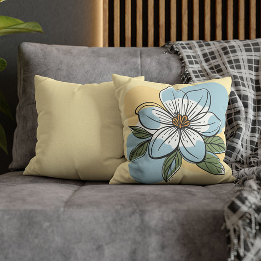Soft Pastel Floral Cushion | Cozy Living Room & Bedroom Decor | Modern Home Styling Ideas