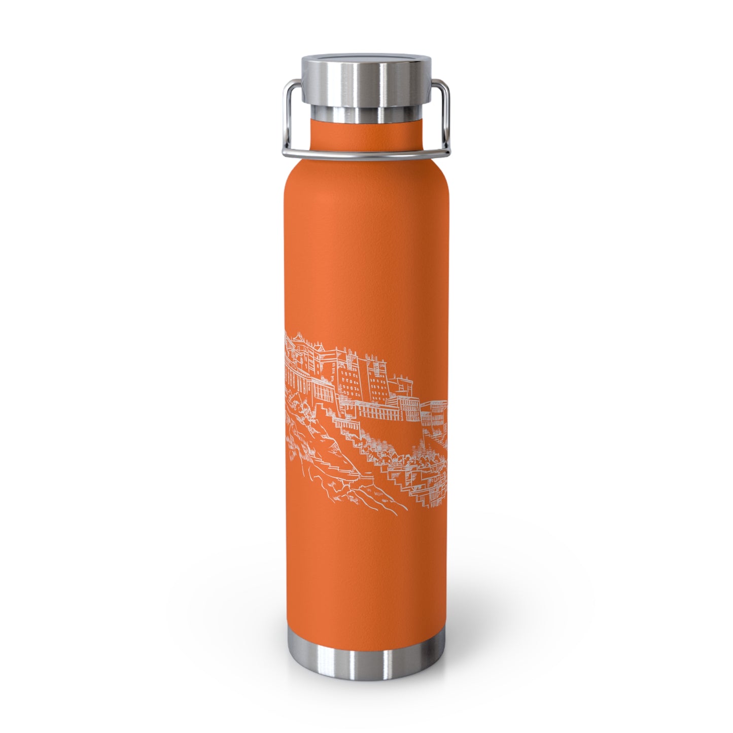 Heritage Lines Insulated Stainless Steel Water Bottle – Historic Line Art Design