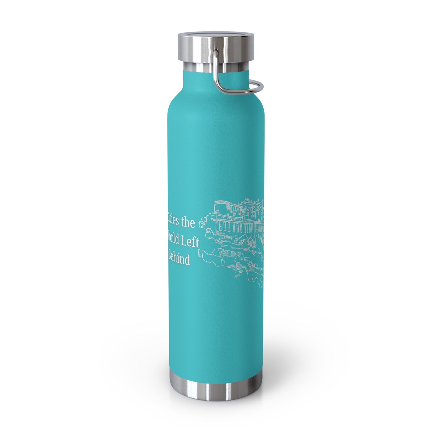 Heritage Lines Insulated Stainless Steel Water Bottle – Historic Line Art Design