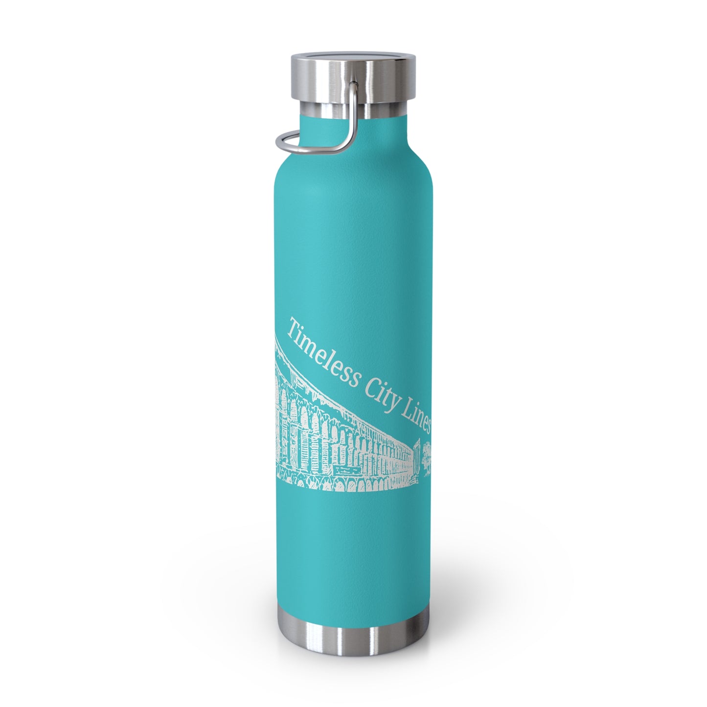 Timeless City Lines Stainless Steel Insulated Water Bottle – Travel-Friendly, Leakproof, Double-Wall Design