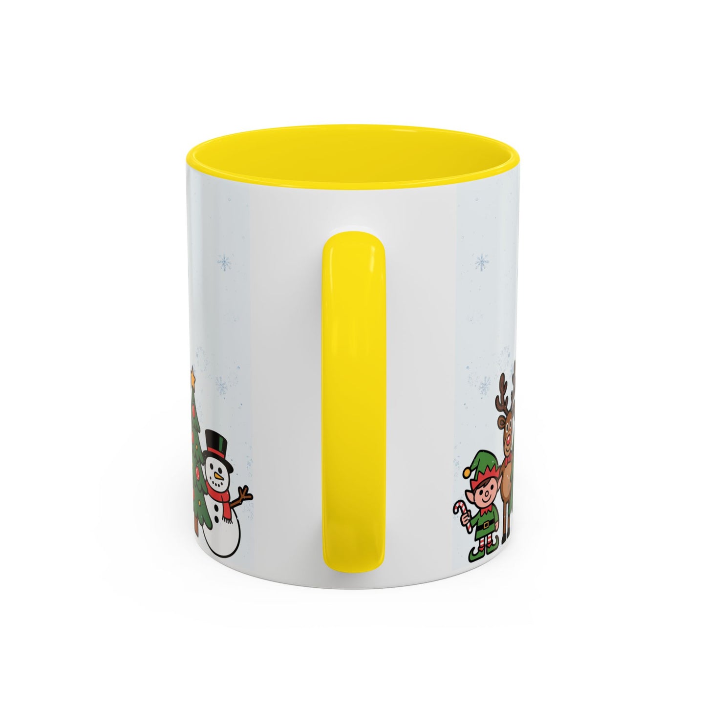 Christmas Gingerbread House Accent Coffee Mug — Festive Holiday Characters (11/15oz)