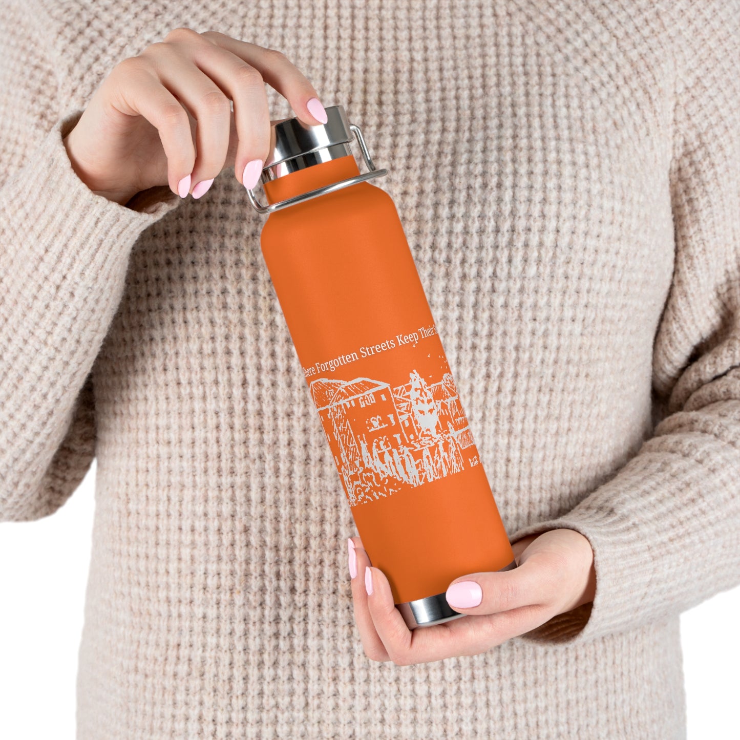 Forgotten Streets – Heritage Line Art Insulated Bottle