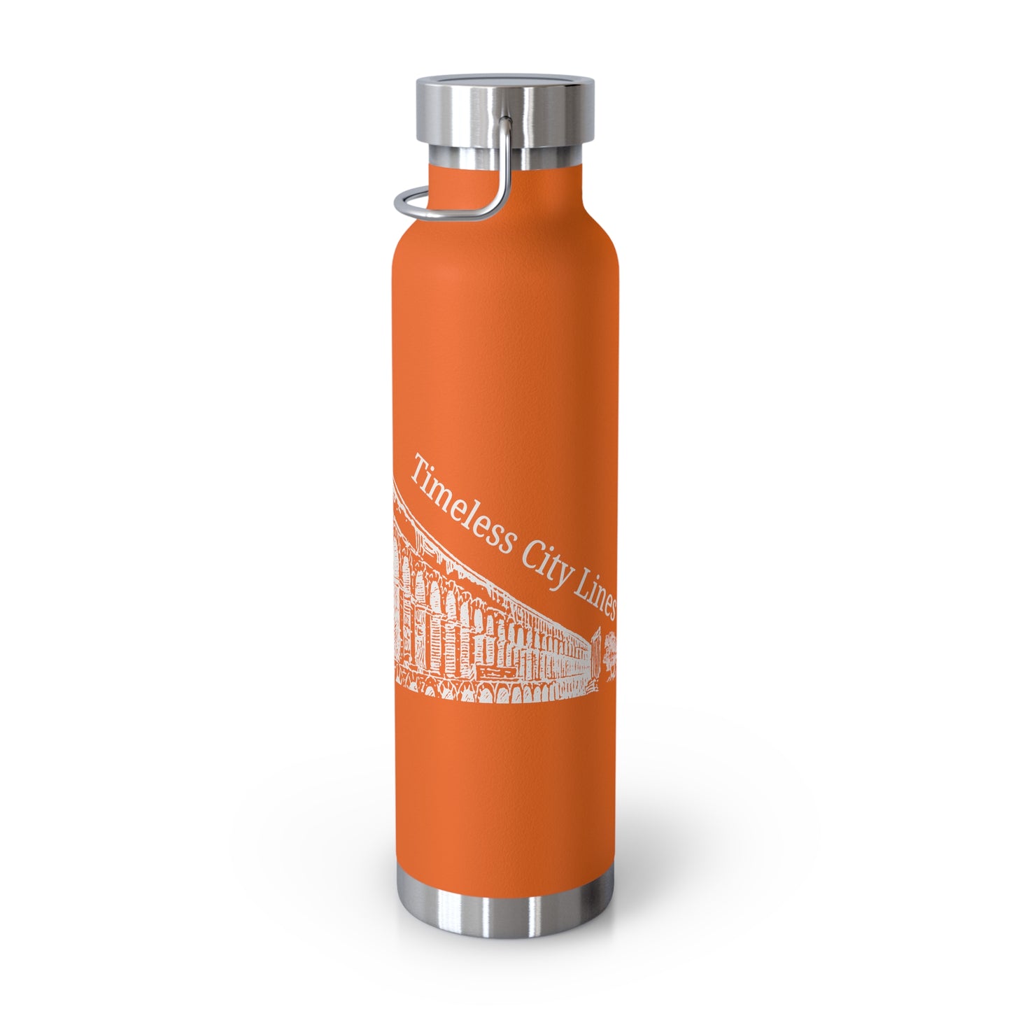 Timeless City Lines Stainless Steel Insulated Water Bottle – Travel-Friendly, Leakproof, Double-Wall Design